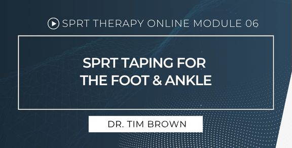 SPRT TAPING FOR THE FOOT & ANKLE